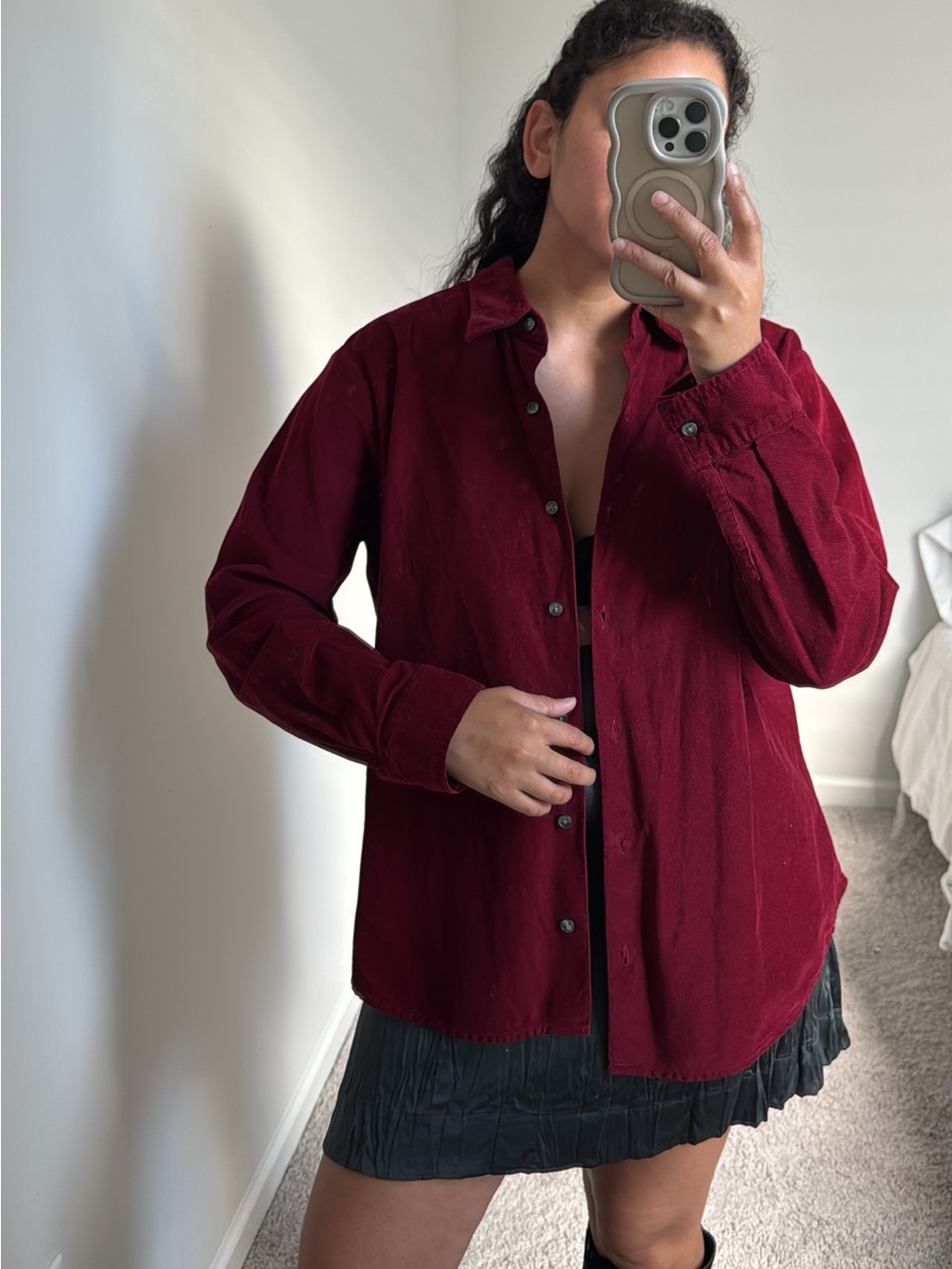 Vintage Eddie Bauer cord button down